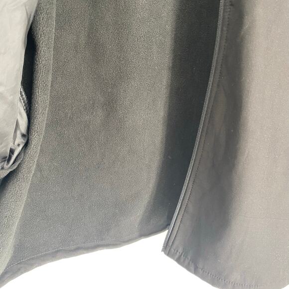 7-Eleven Employee Jacket Men 3X Black Softshell Fleece Lined Full Zip Uniform - Picture 8 of 9